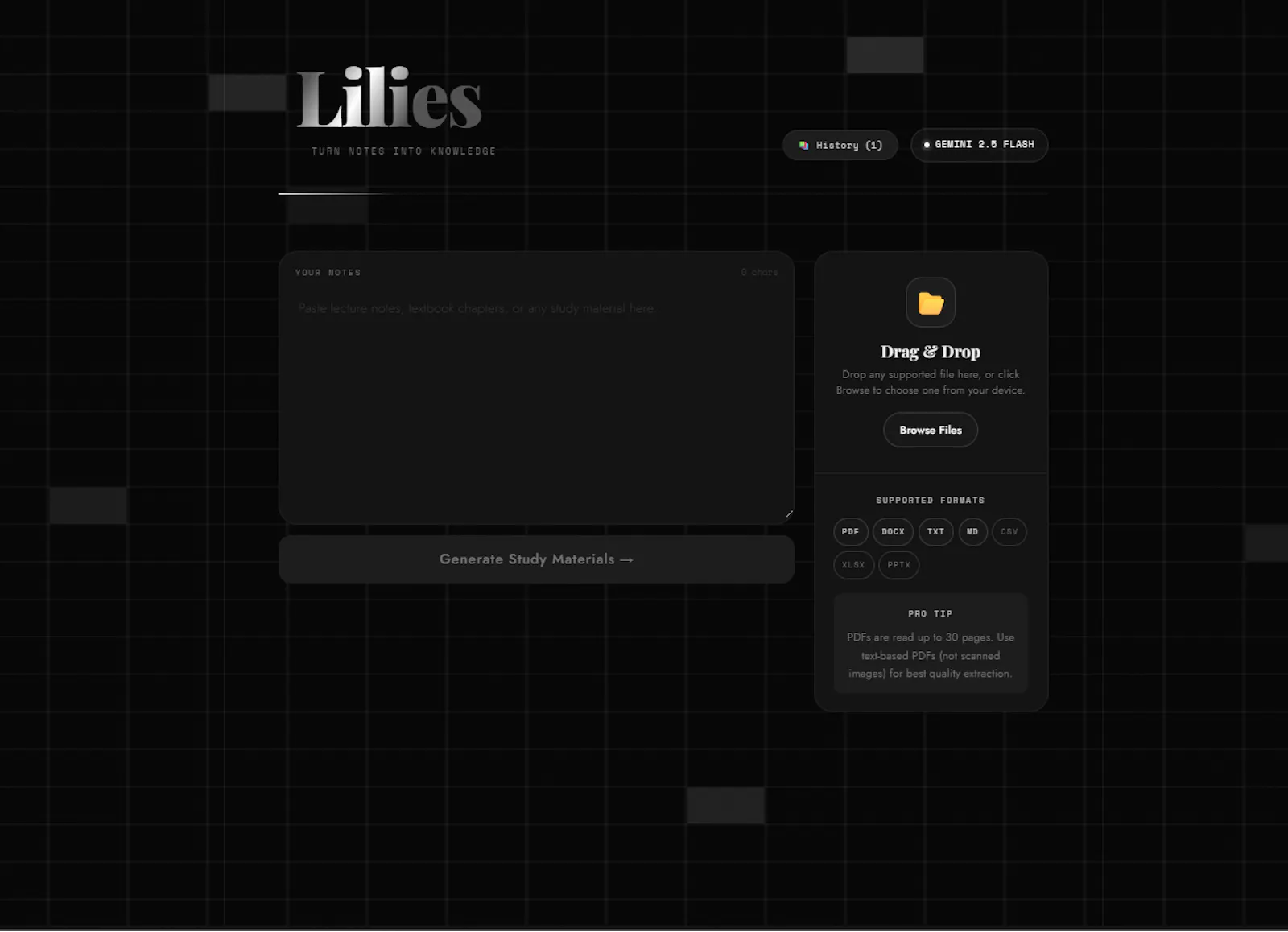 Lilies — Turn Notes into Knowledge screenshot 1
