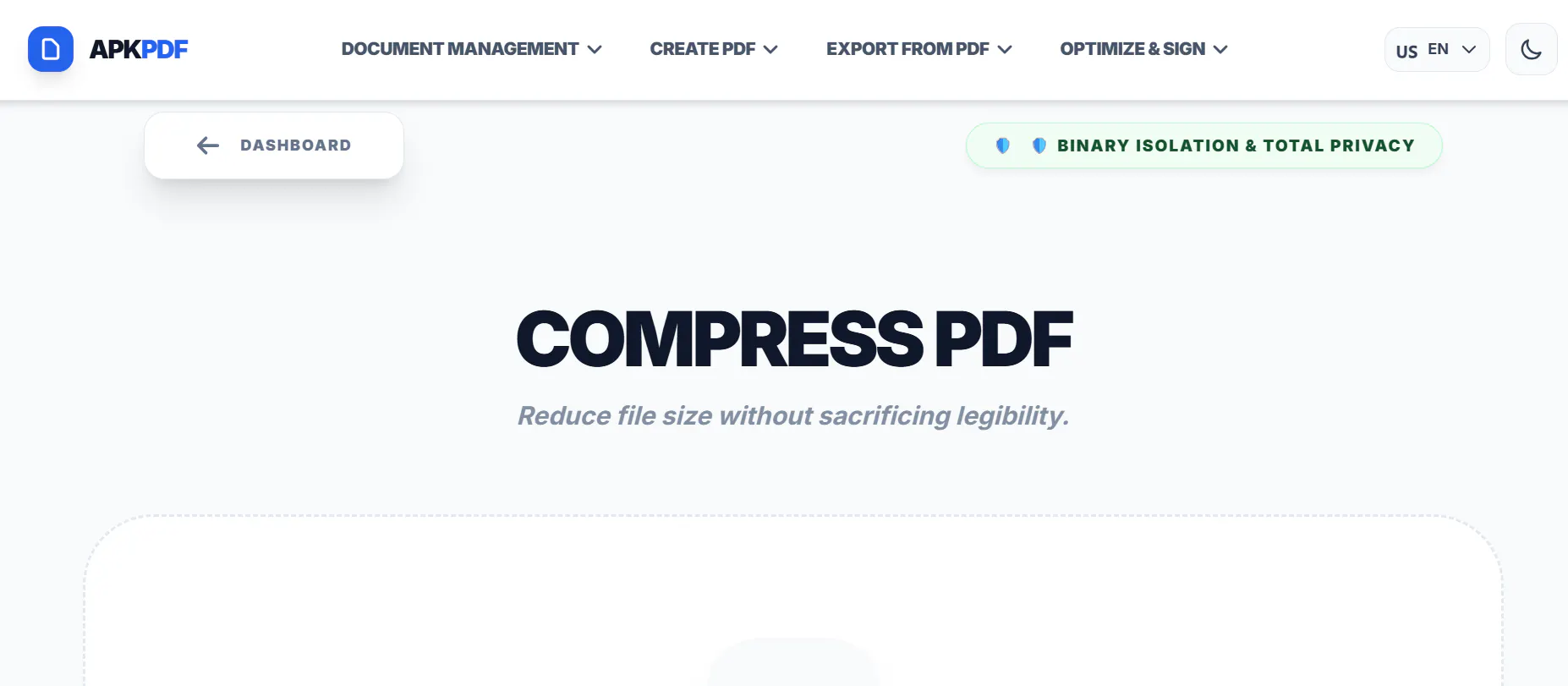 APKpdf — Private PDF Tools Online screenshot