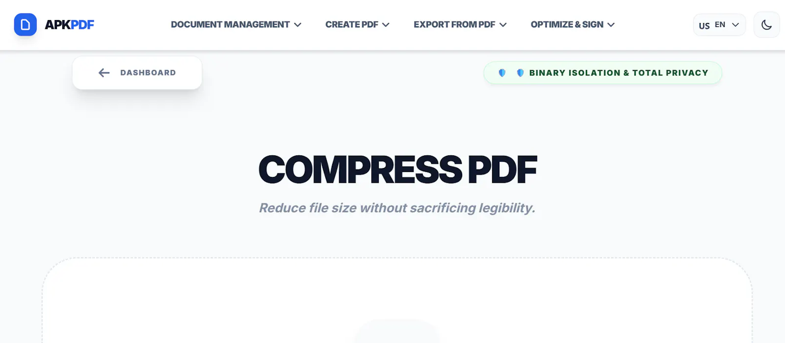 APKpdf — Private PDF Tools Online screenshot 2