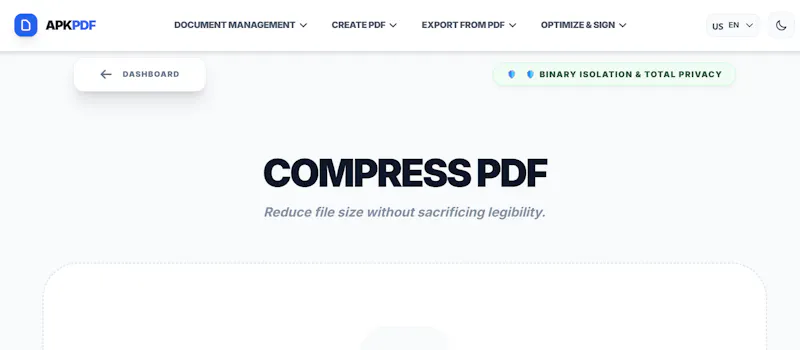 APKpdf — Private PDF Tools Online screenshot 2