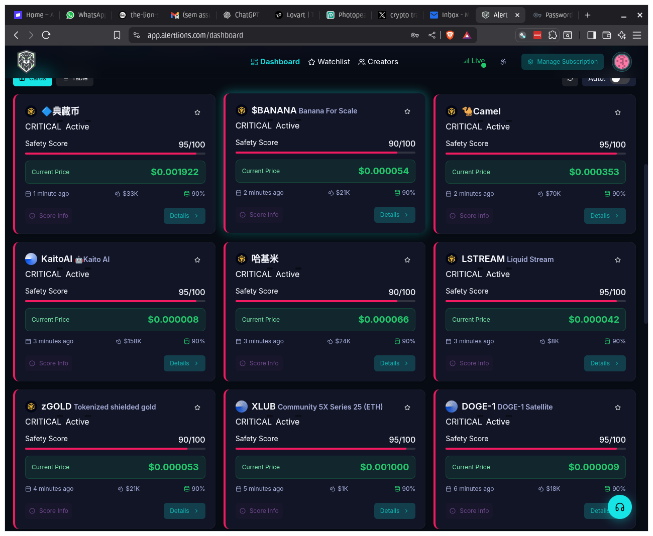 Alert Lions - Screenshot 2 preview