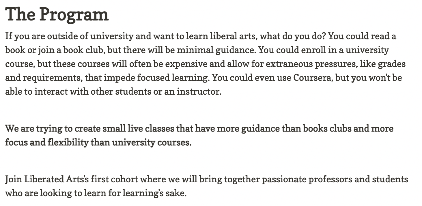 Liberated Arts gallery image