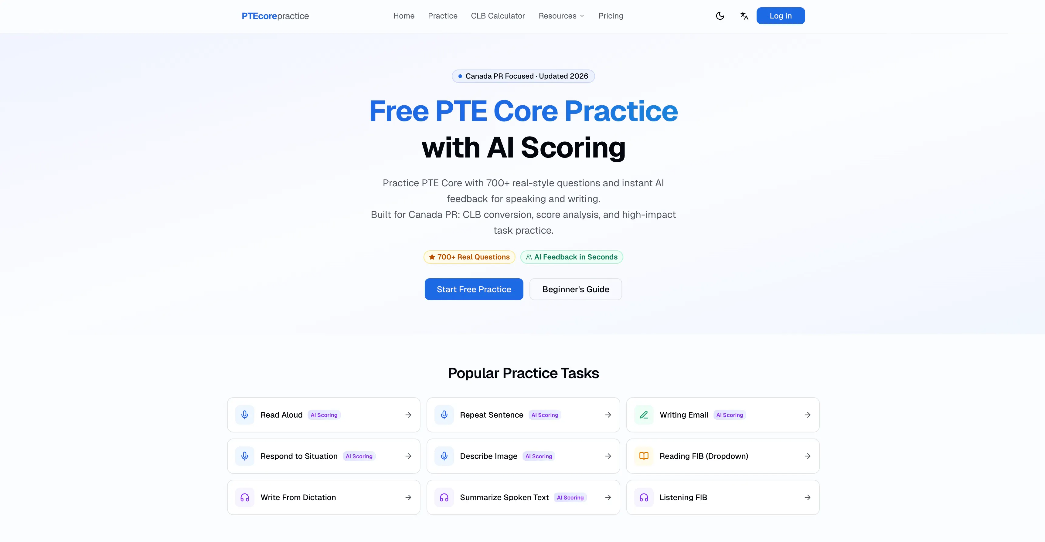 PTEcorepractice gallery image