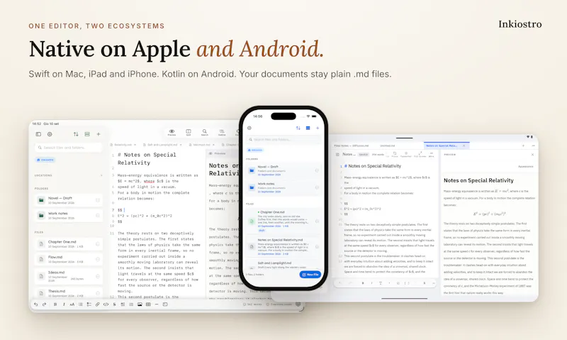 Inkiostro: Markdown Editor screenshot 7
