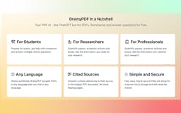 BrainyPDF: Chat with any PDF media 3