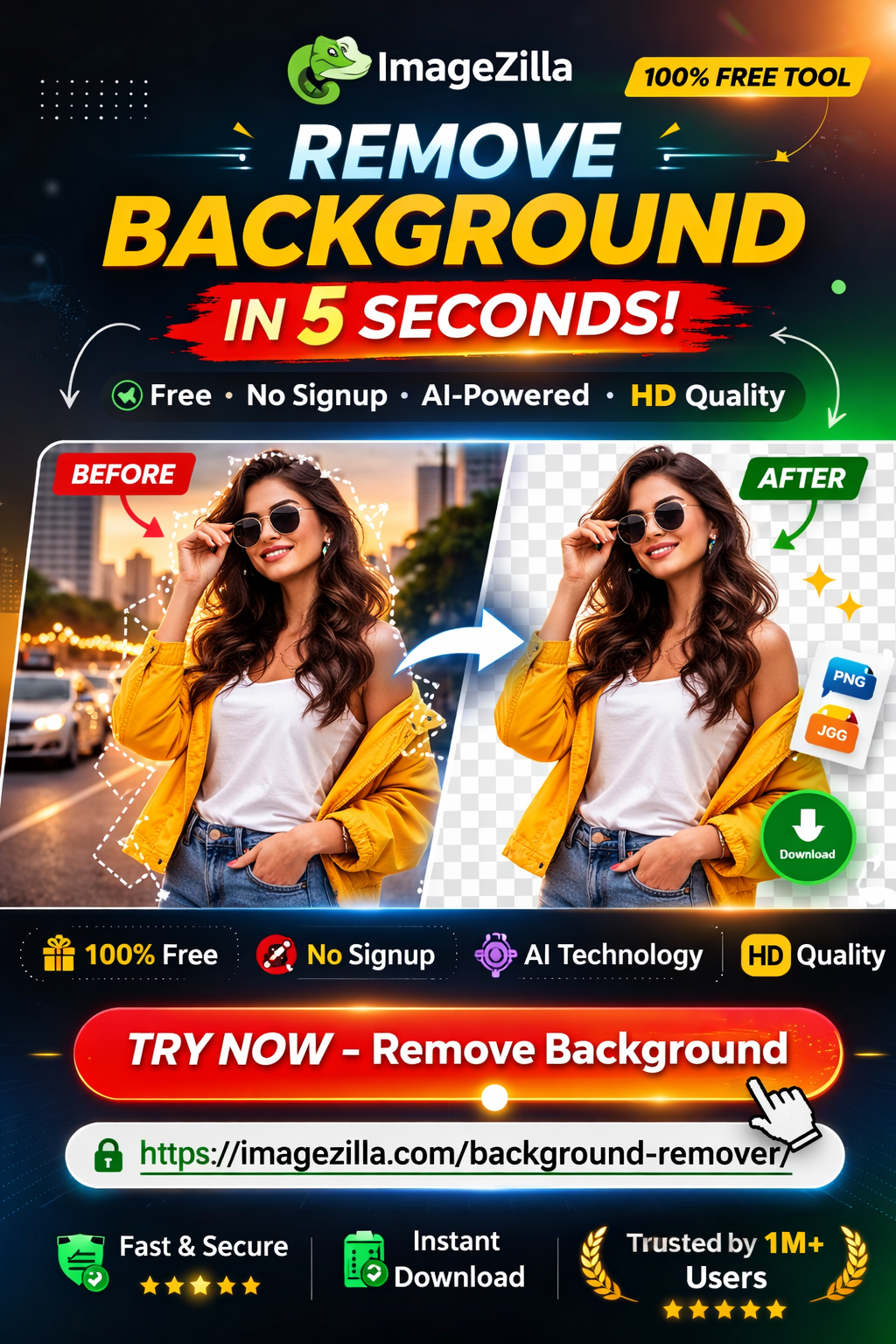 ImageZilla Background Remover logo