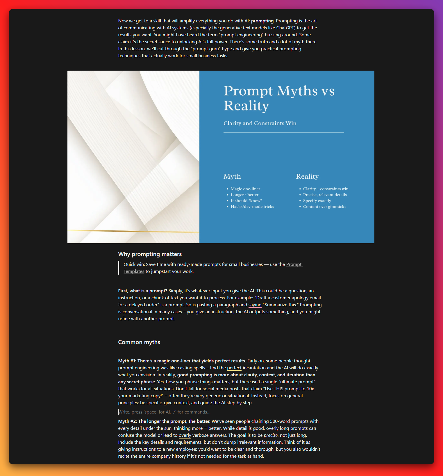 AI for Small Business Owners gallery image