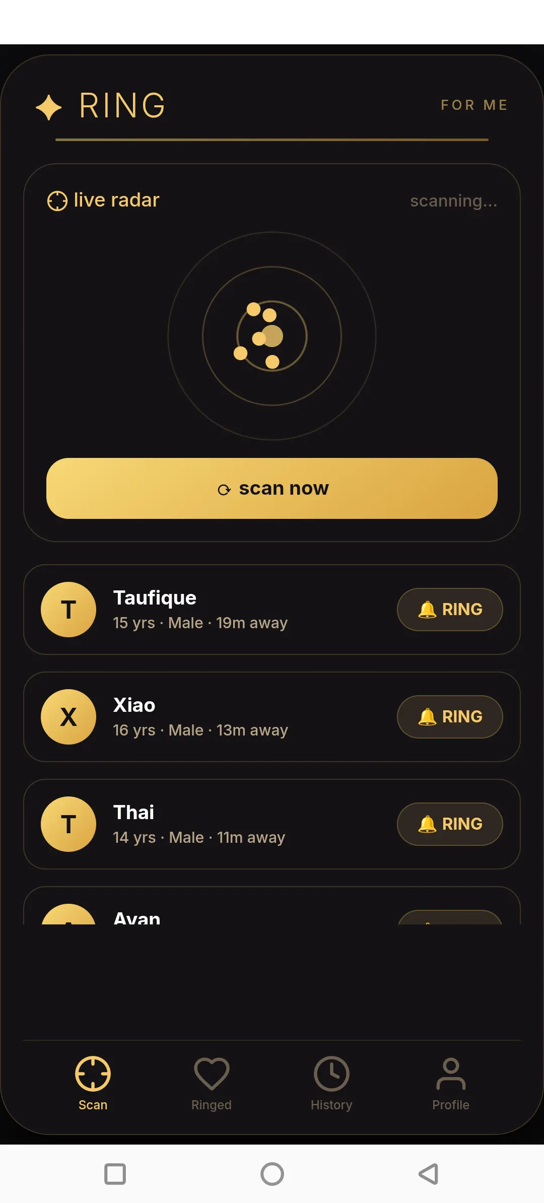 RING FOR ME — Discover People Nearby gallery image