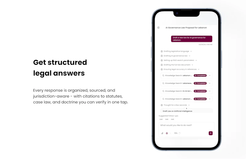 HAQQ Legal AI on Mobile screenshot 4