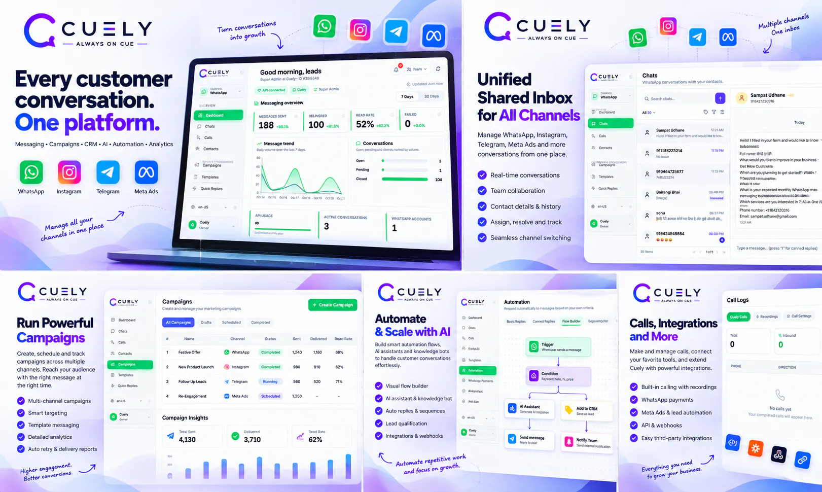 Cuely – AI Omnichannel Business Platform gallery image