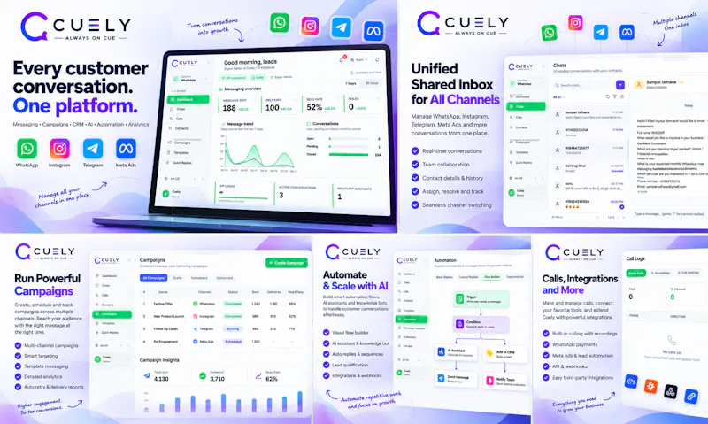 Cuely – AI Omnichannel Business Platform screenshot 3