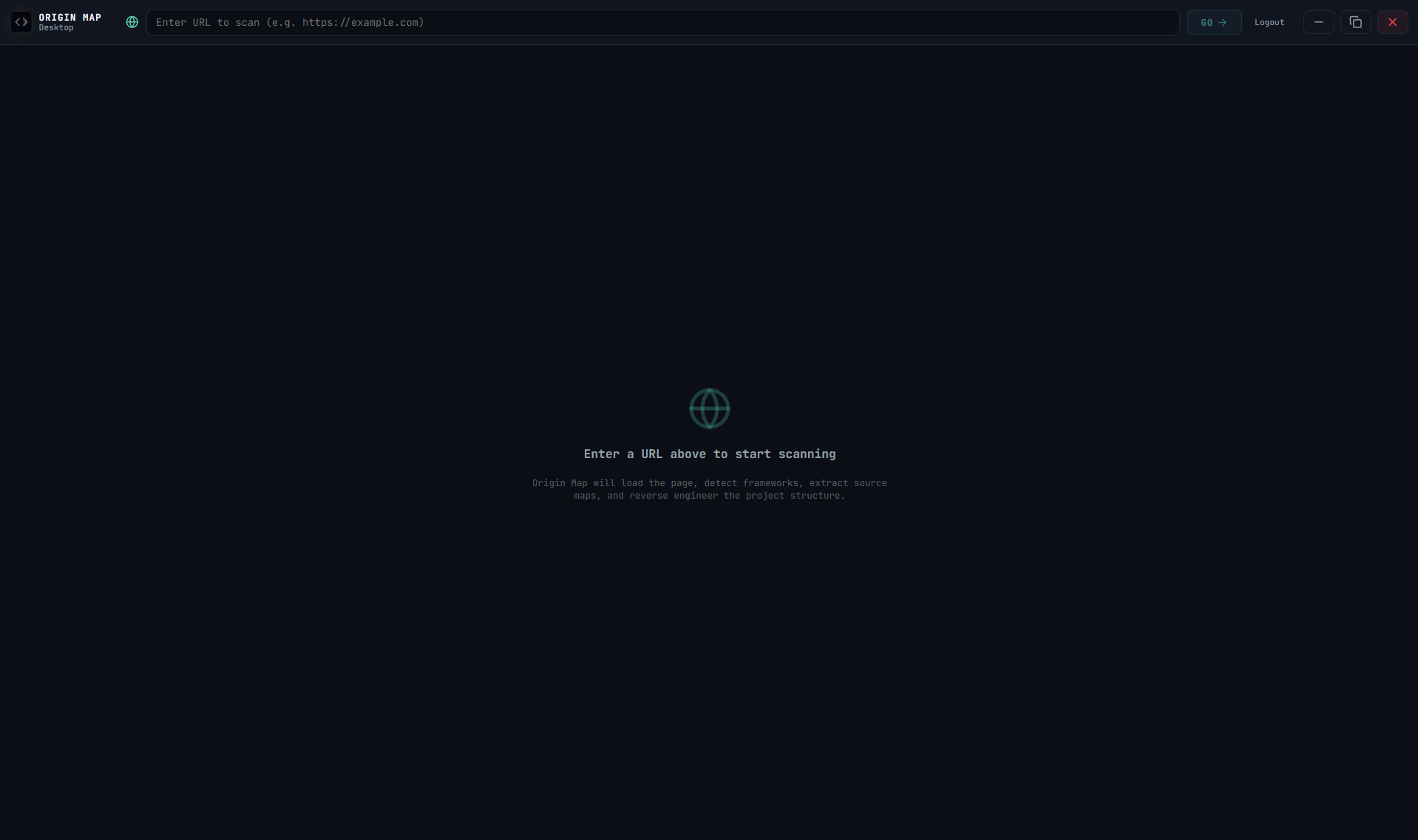 Origin Map — Reverse Engineering Toolkit gallery image