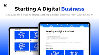 Starting A Digital Business Dashboard gallery image