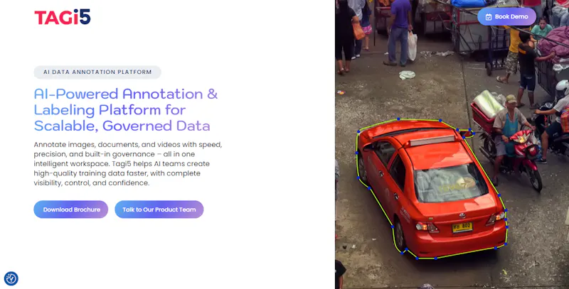 https://tagi5.ai/ screenshot 1