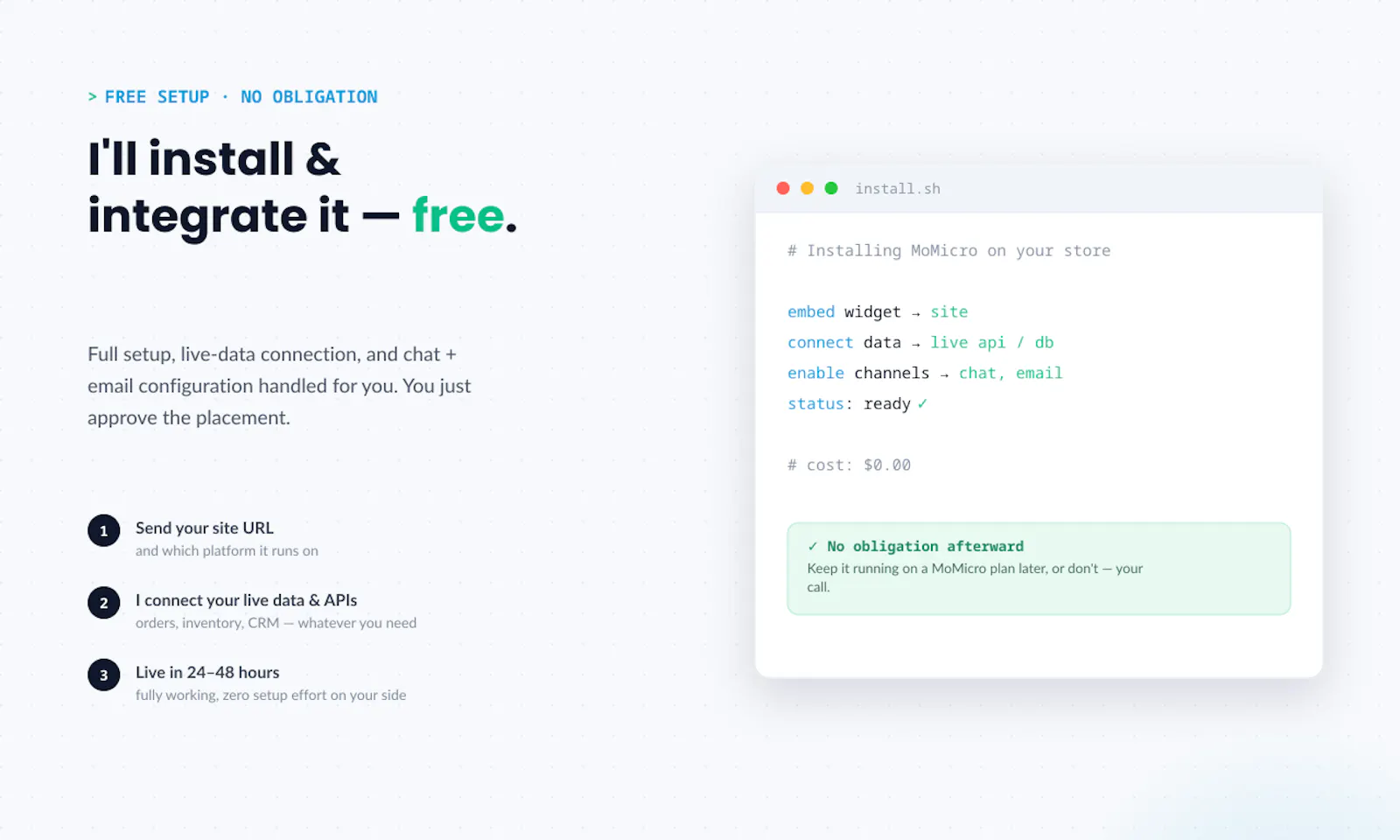 MoMicro screenshot 3