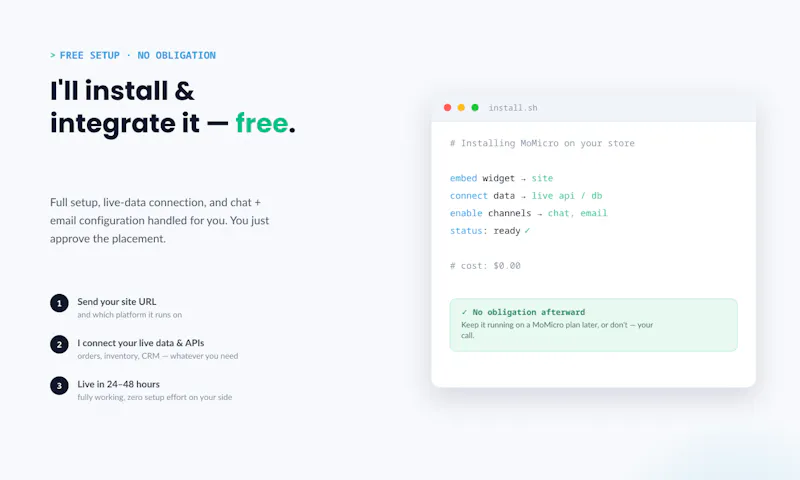 MoMicro screenshot 3