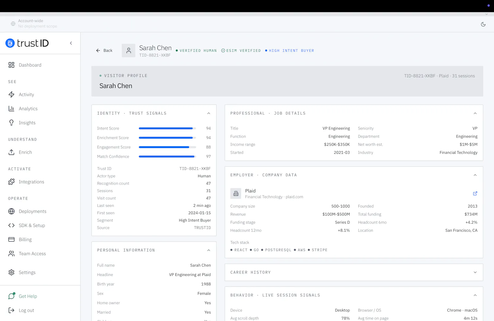 Trust ID screenshot 5
