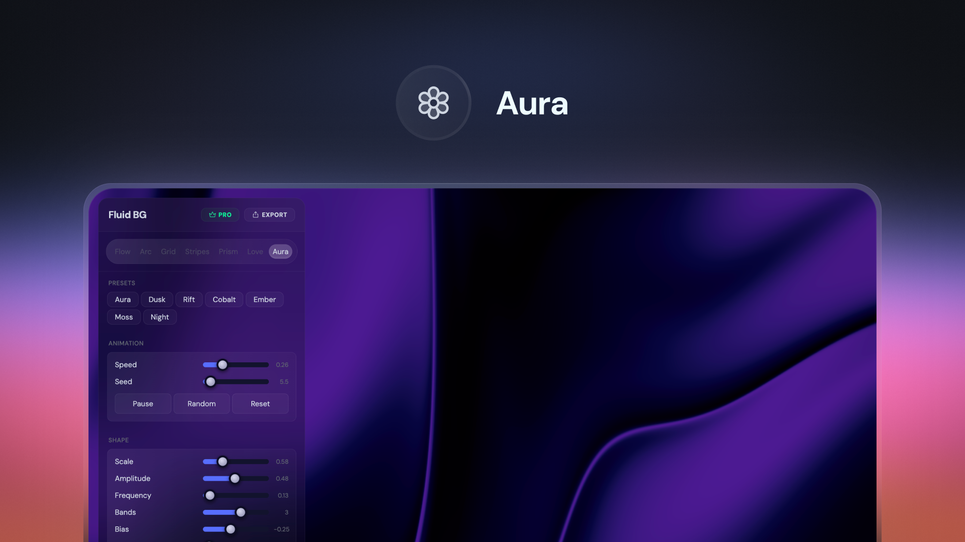 Fluid Background Studio gallery image