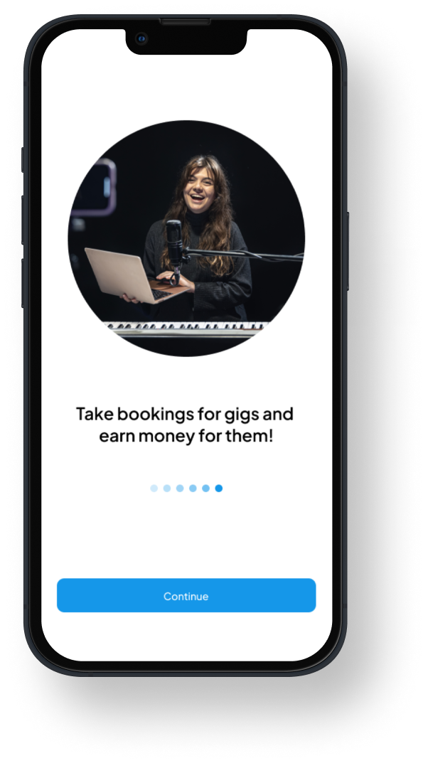 Musician Buddy - Personalised gigs or songs played by real Musicians live media 2