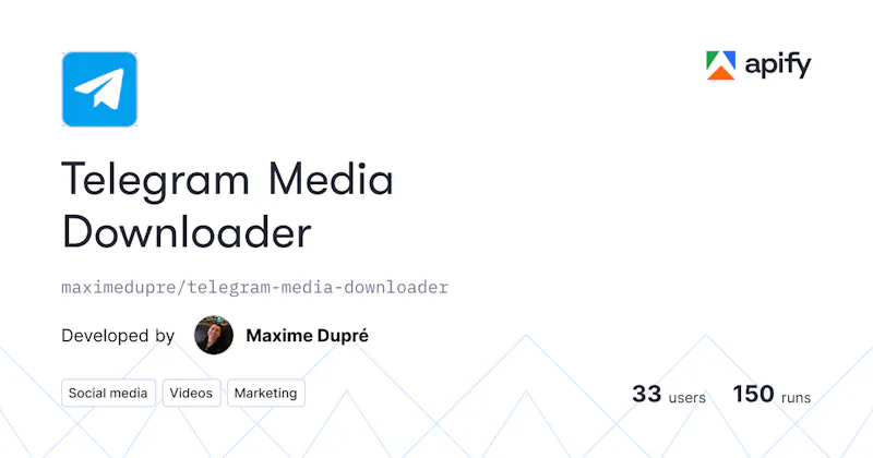 Telegram Media Downloader screenshot 1