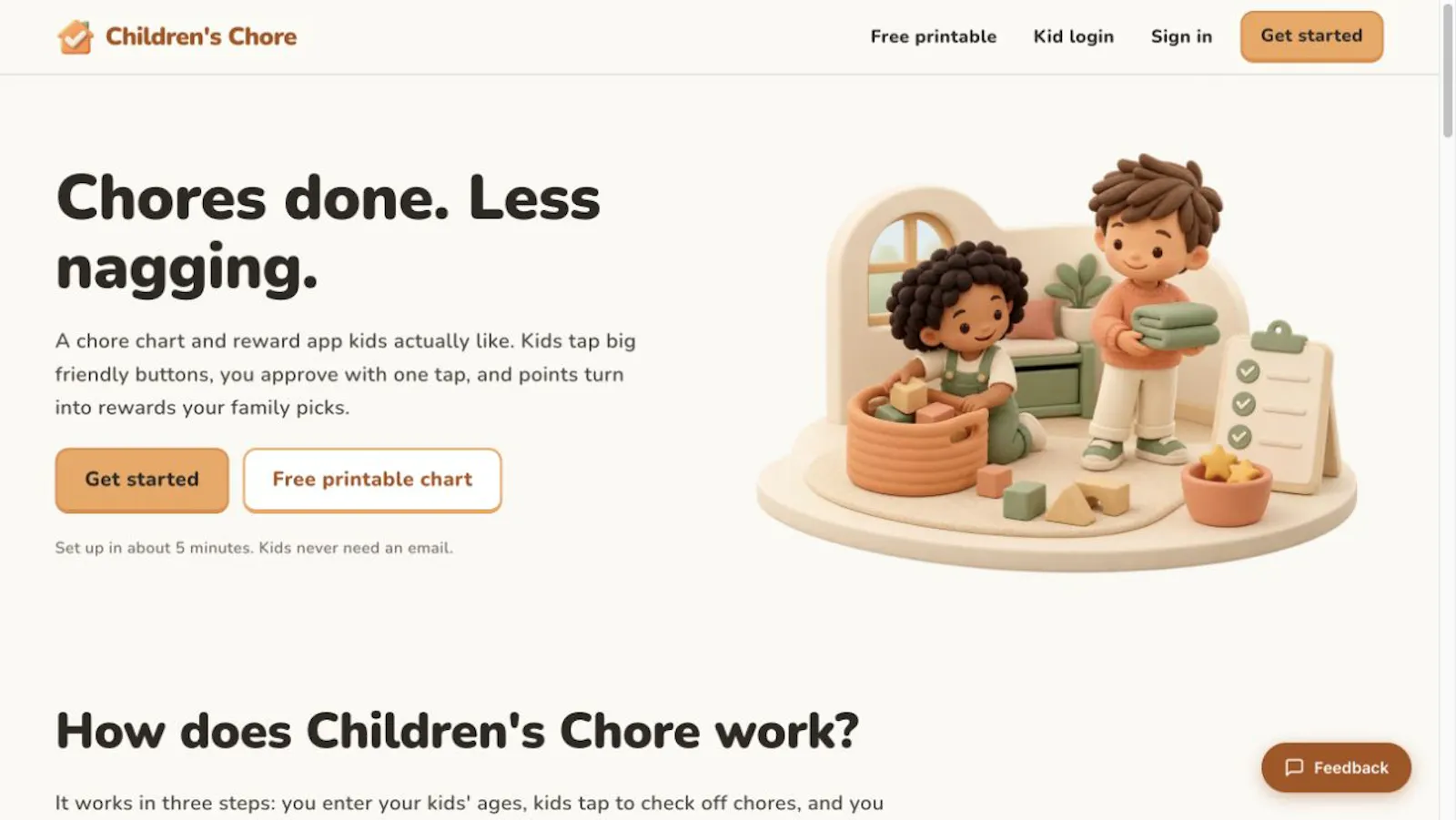 Children's Chore screenshot 2
