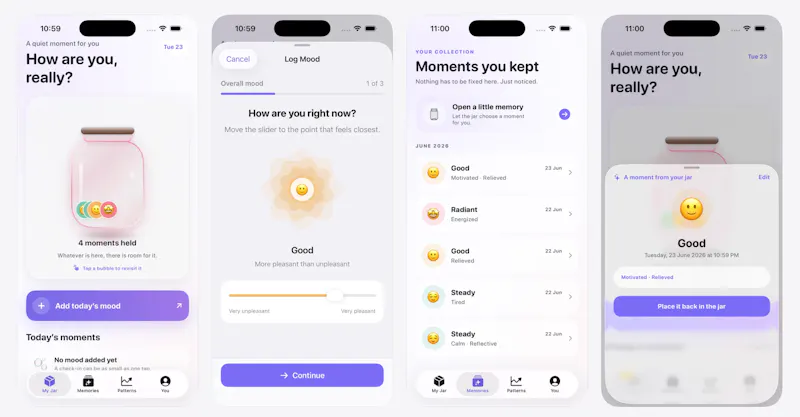 Jar of Moods: Mood Tracker screenshot 1