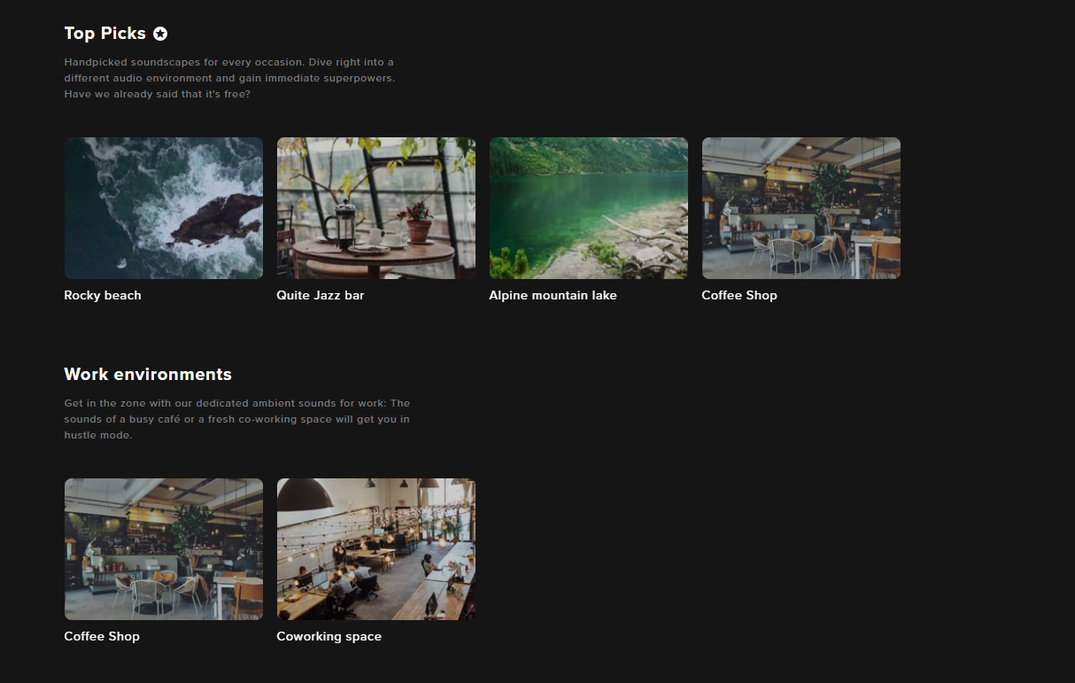 Soundescape gallery image