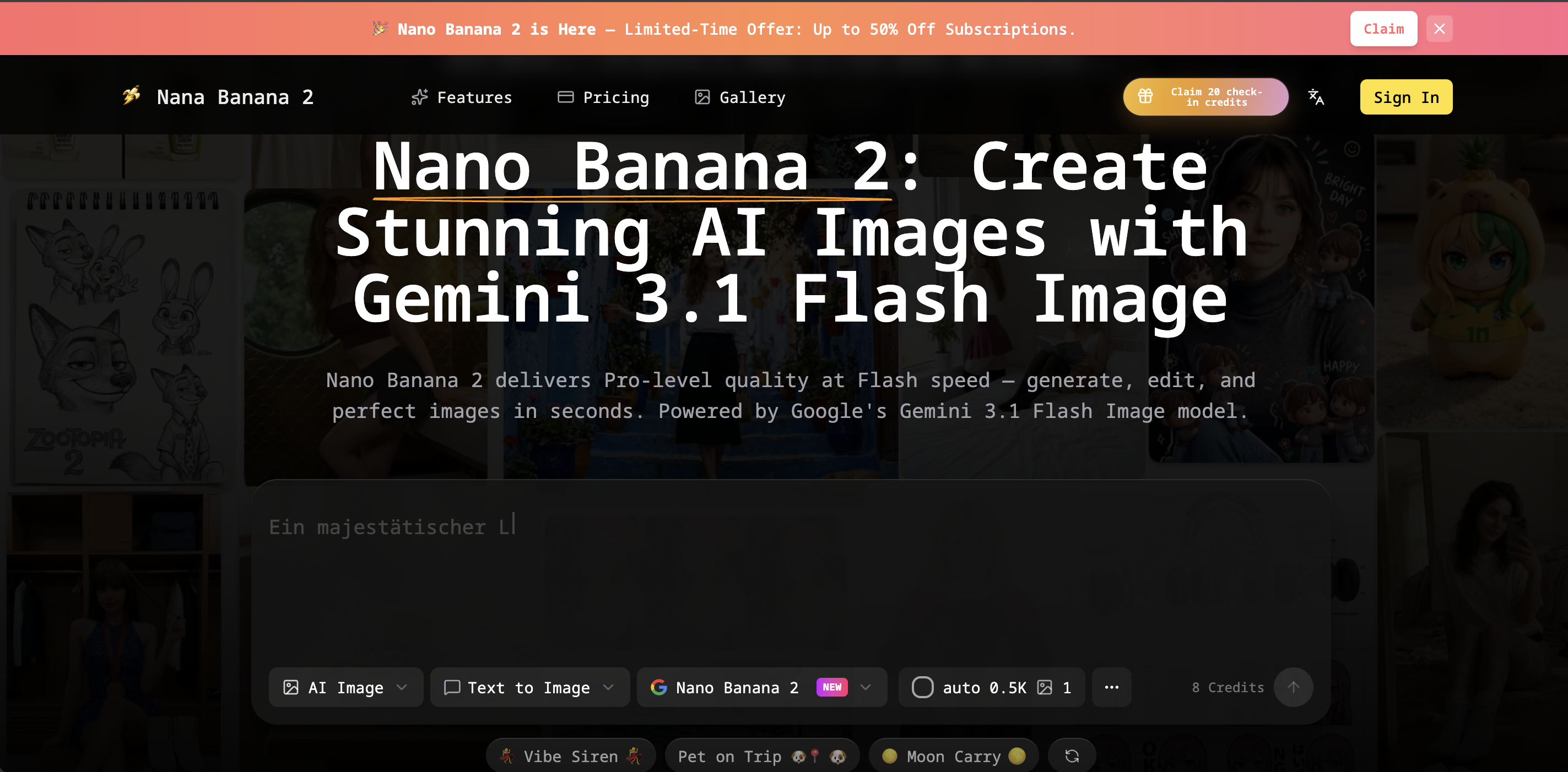 Nano Banana 2 – AI Image Generator gallery image