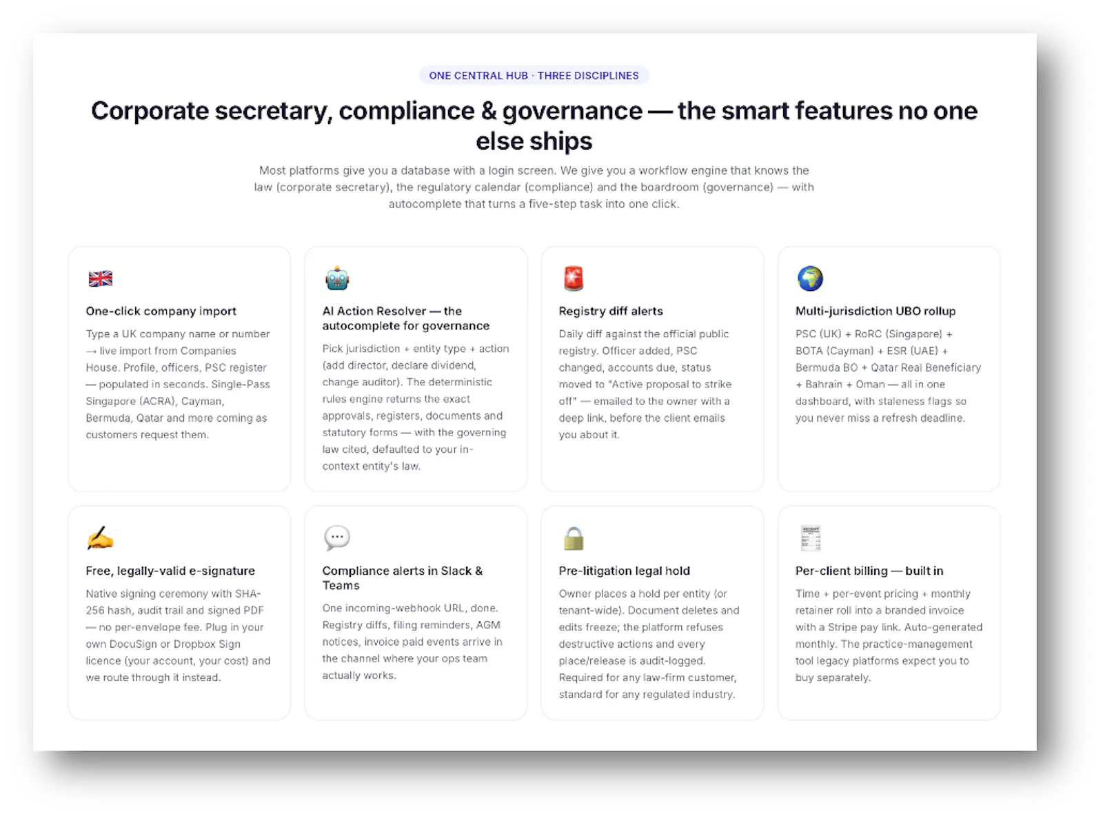 GovernOS SMB Governance and Compliance screenshot 1