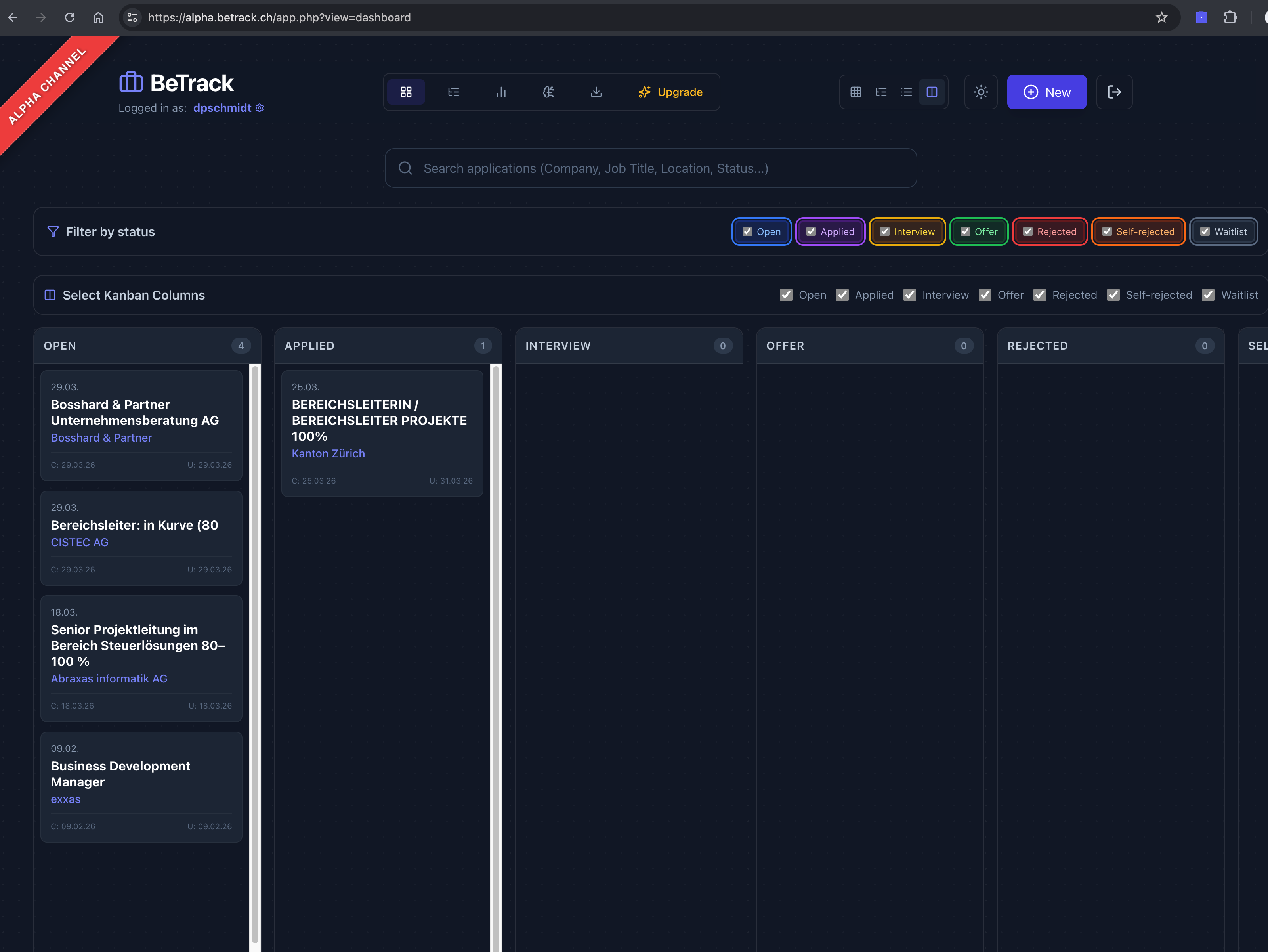 BeTrack gallery image