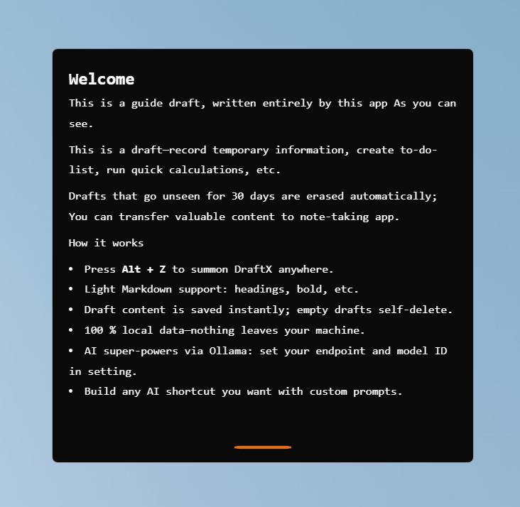 DraftX gallery image
