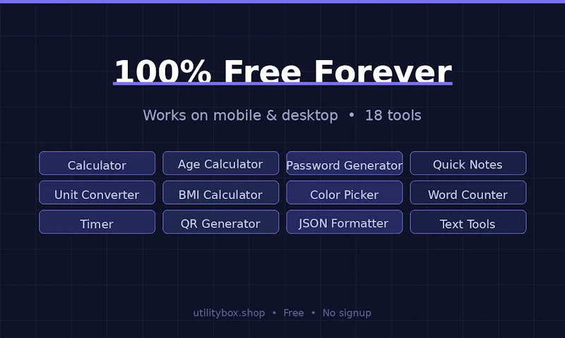Utility Tools screenshot 2