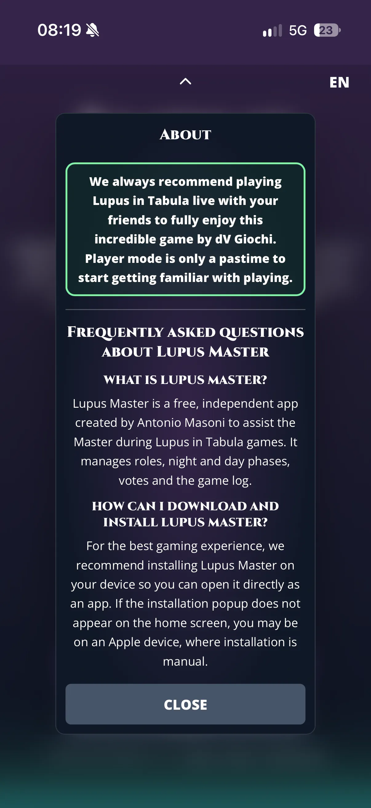 Lupus Master gallery image
