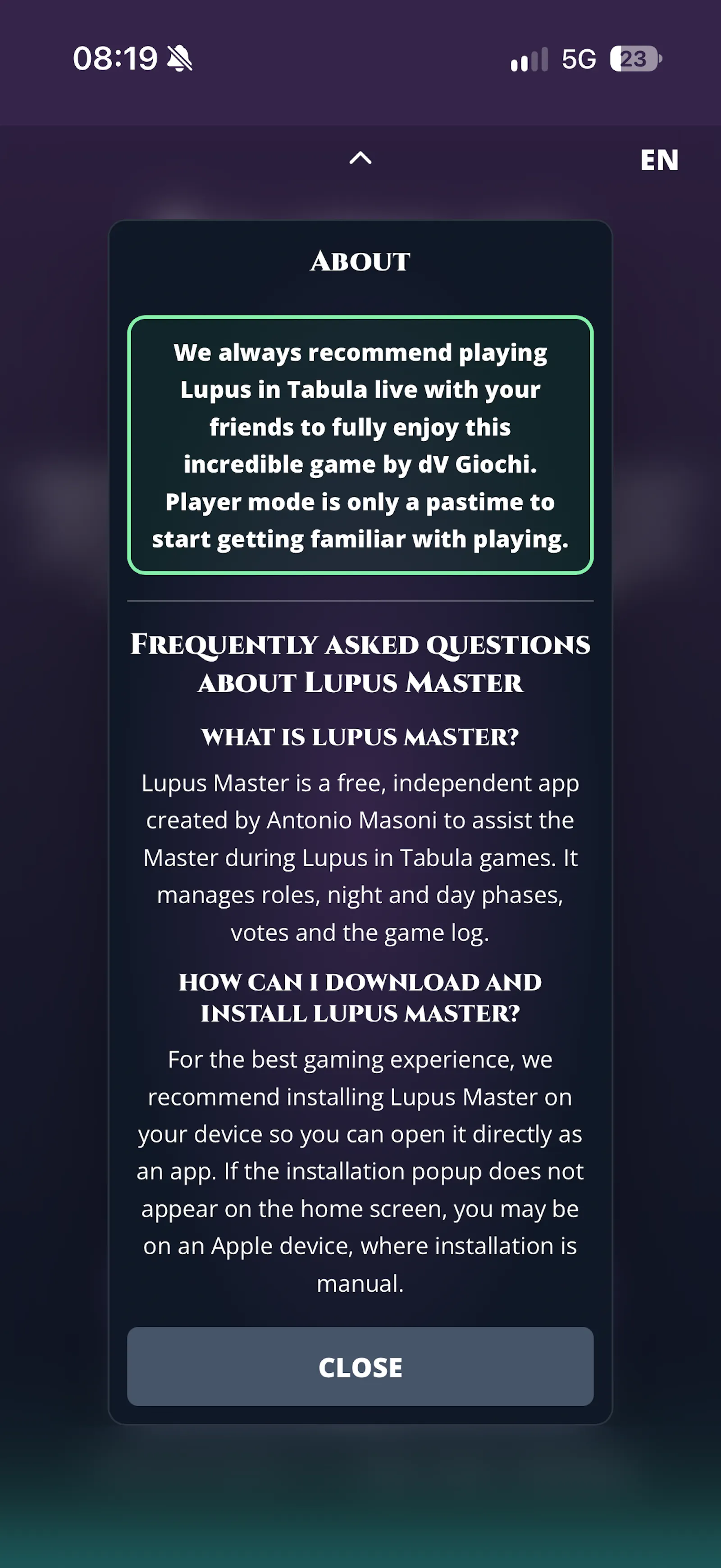 Lupus Master screenshot 24