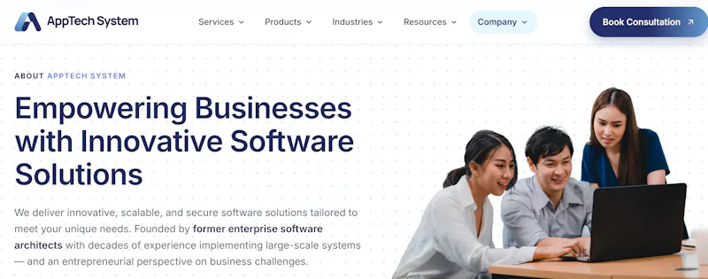 AppTech System screenshot 1