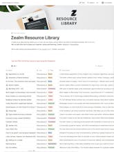 Zealm: Resource Library gallery image