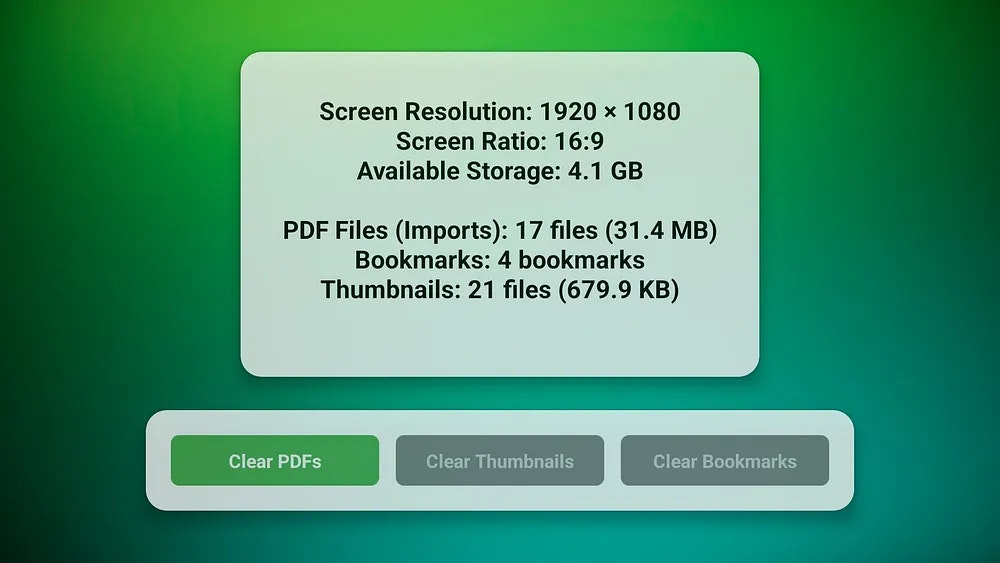 Média Visionneuse TV PDF - Transformez votre téléviseur en un lecteur PDF complet 3