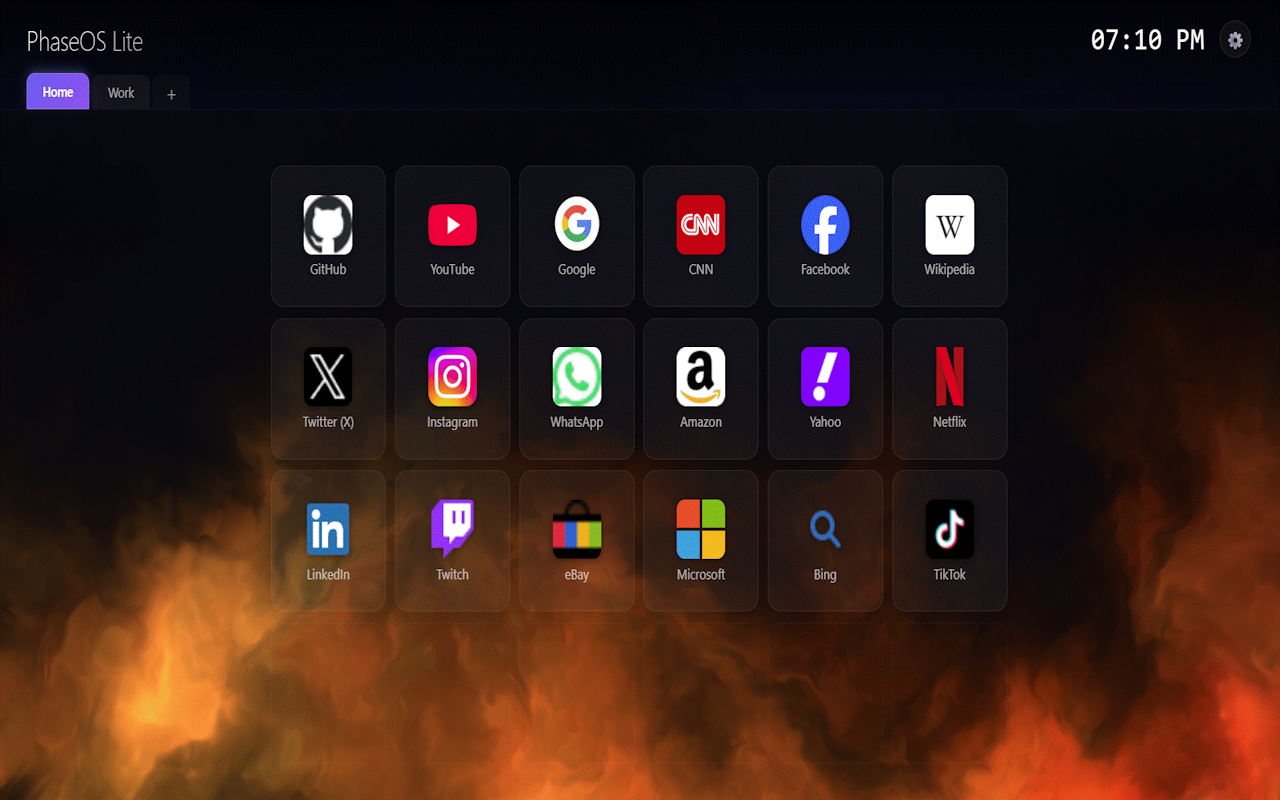 PhaseOS Lite Chrome Extension Free gallery image
