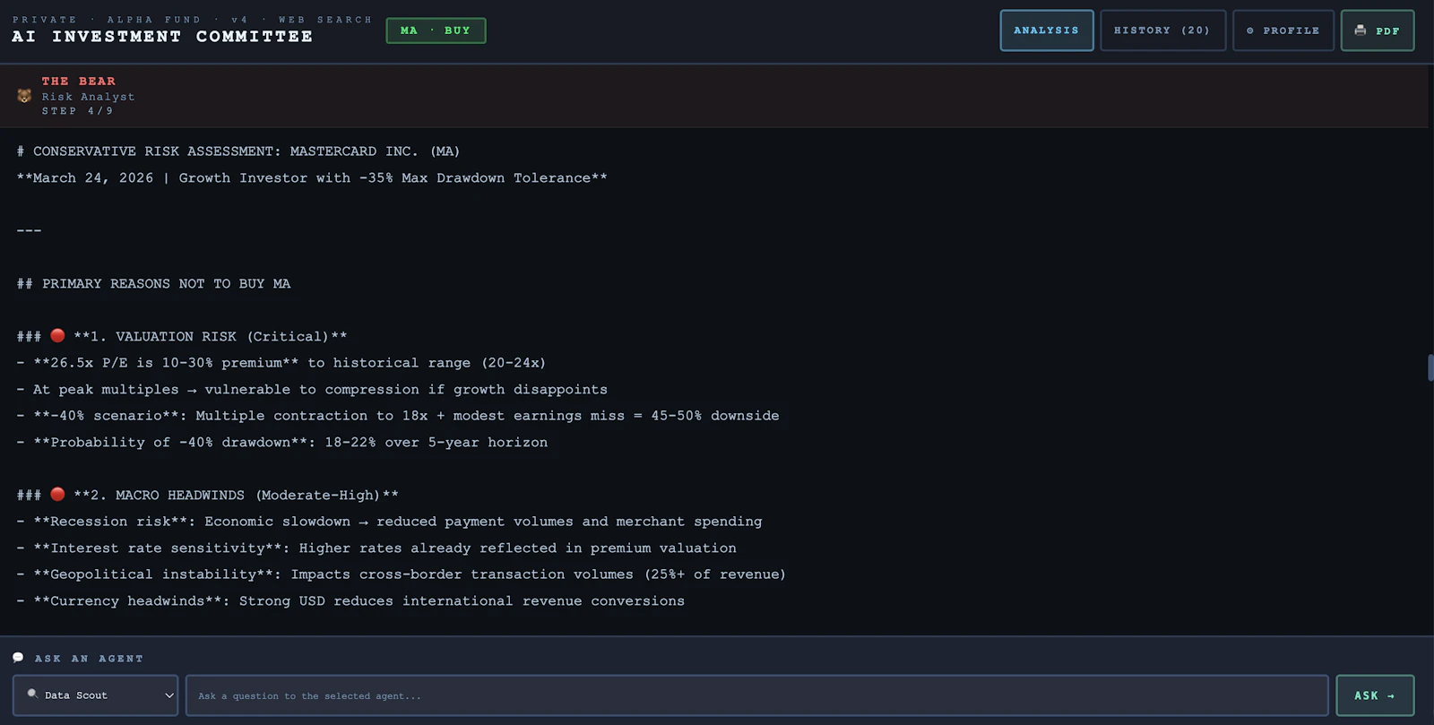AI Investment Committee screenshot 3
