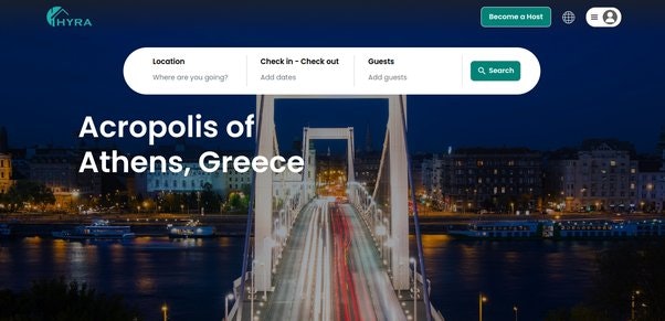 HYRA - Airbnb Clone Script