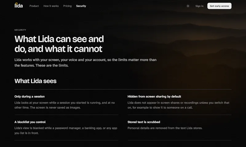 Lida screenshot 4