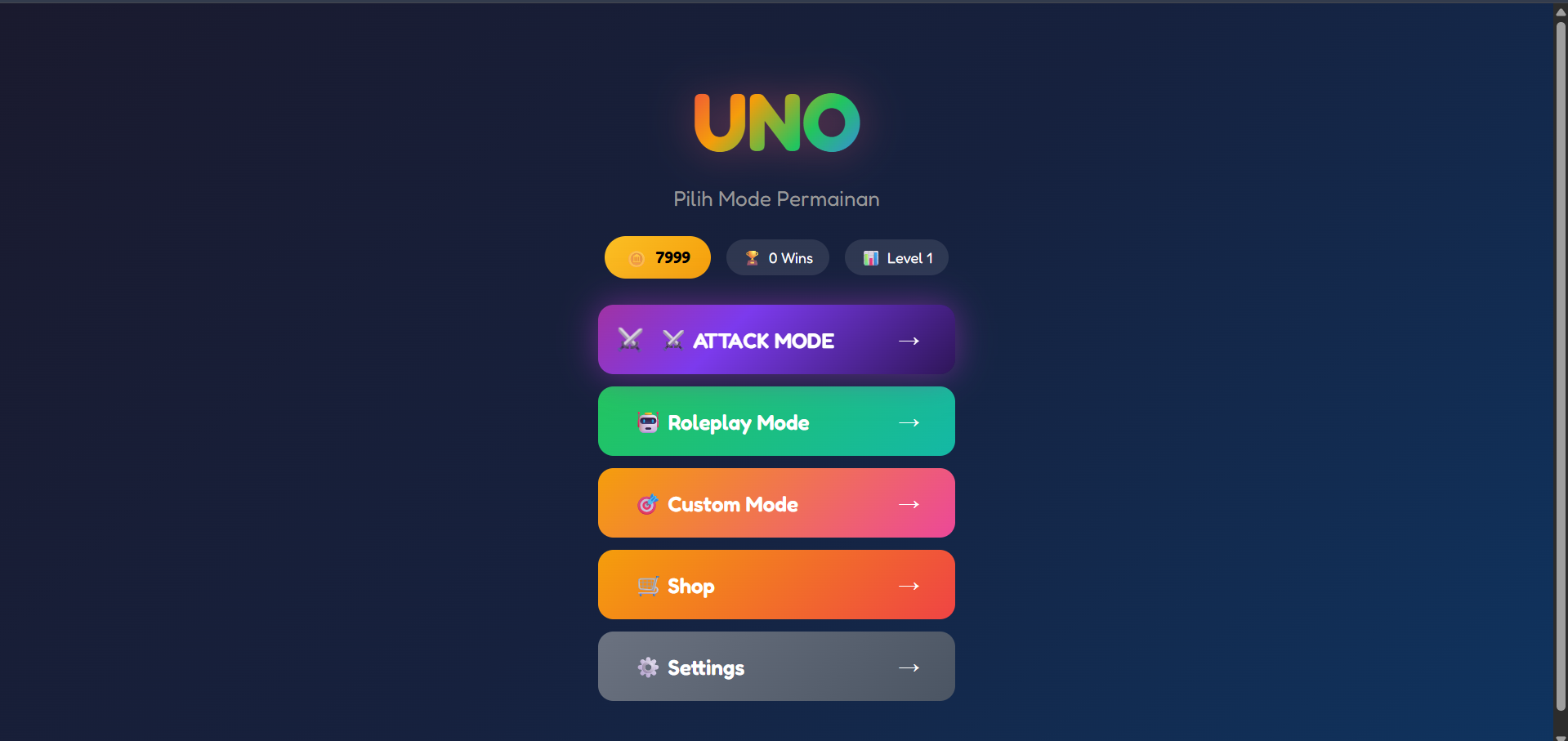 cardgames - Main product screenshot demonstrating key features and user interface