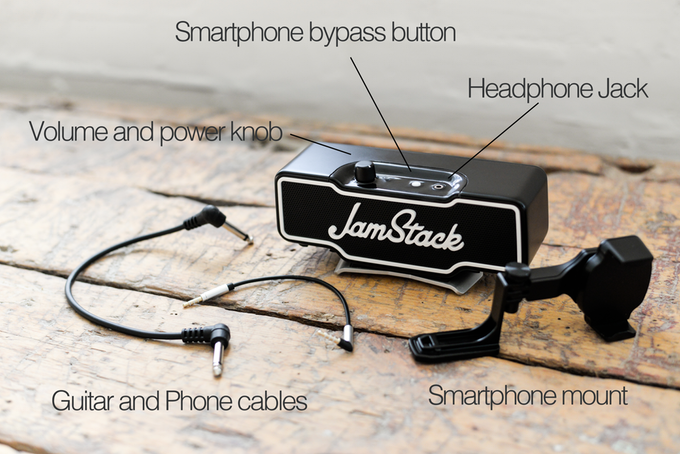 JamStack, the World's FIRST Attachable Amplifier gallery image