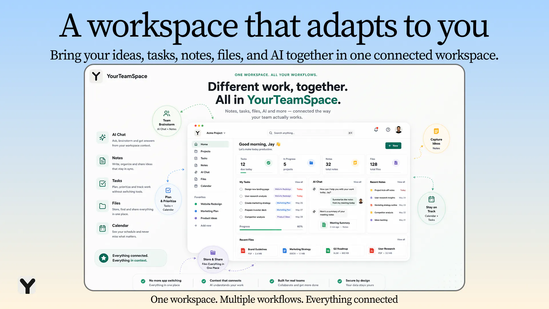 YourTeamSpace screenshot