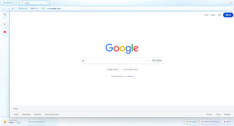 Kids Browser screenshot 2