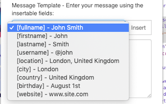 Twitter Message Assistant gallery image