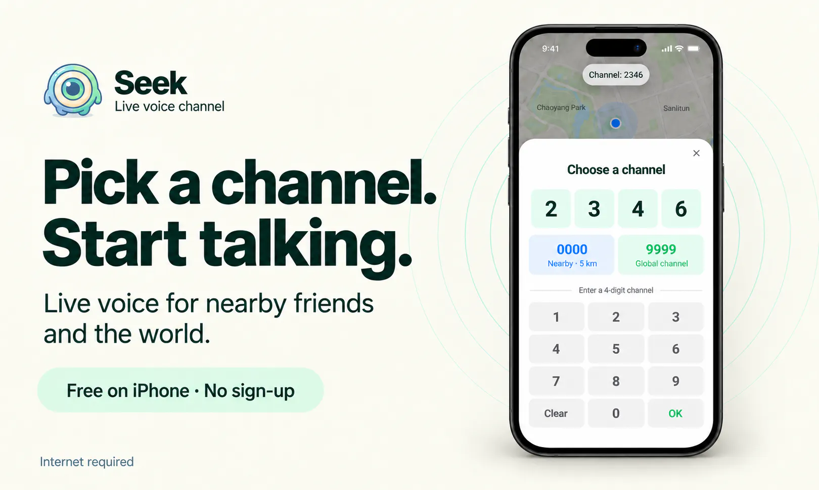 Seek — Live Voice Channel gallery image
