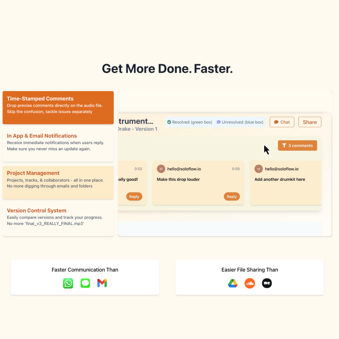 Média Soloflow - Google Docs for Audio 4