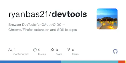 OIDC/OAuth Devtool Extension gallery image