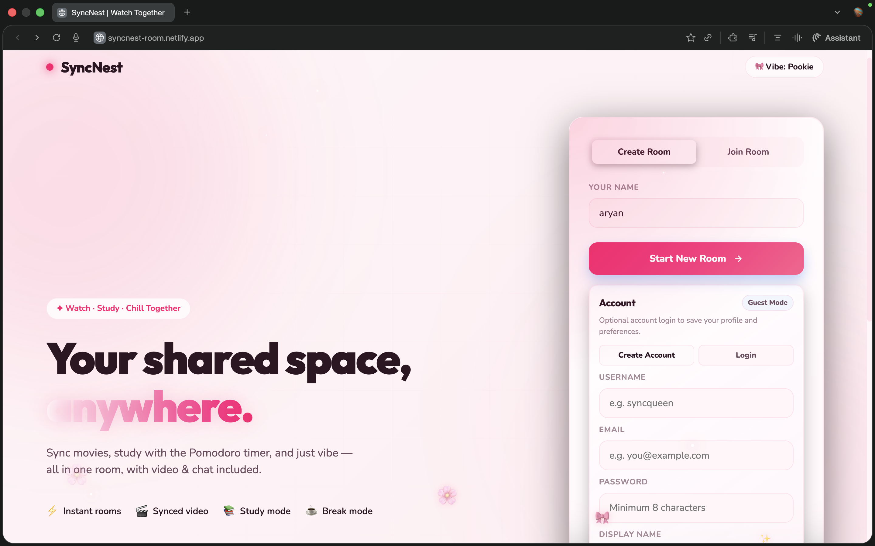 SyncNest - Main product screenshot demonstrating key features and user interface